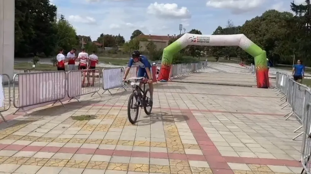 Jan Hašek na MS v orientační jízdě na horských kolech