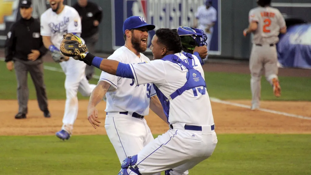 Radost baseballistů Kansasu