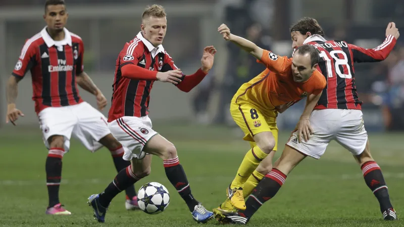 Utkání AC Milán - Barcelona