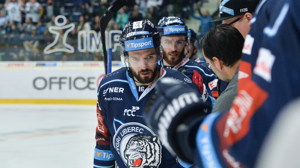 Liberecký forvard Michal Birner slaví gól 