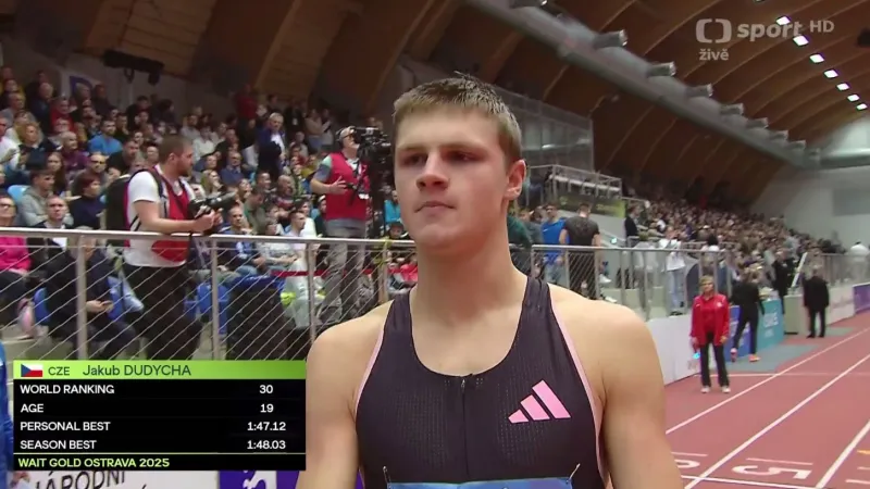 Splněný halový limit pro ME v podání Jakuba Dudychy