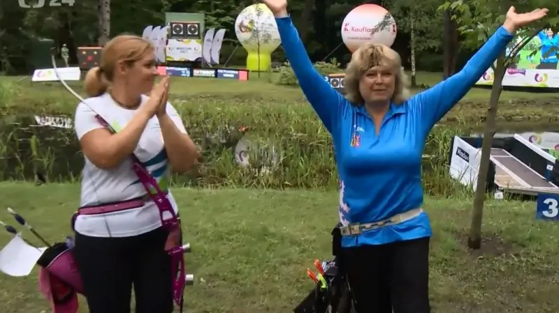 Macková vyhrála první českou medaili v lukostřelbě ze Světových her