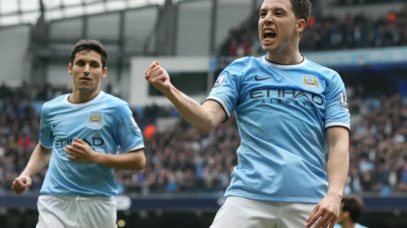 Radost fotbalistů Manchesteru City
