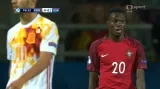 Gól v utkání Portugalsko U21 - Španělsko U21: Bruma - 1:2 (78. min.)