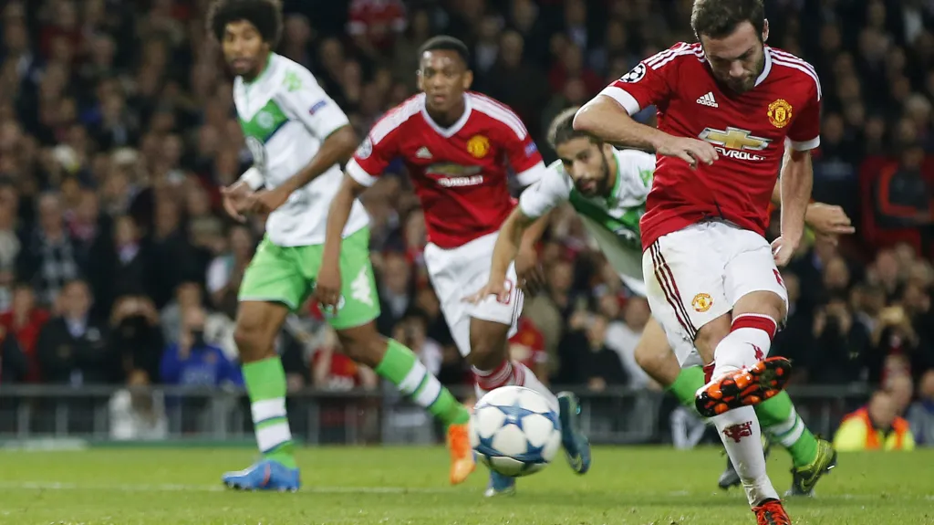 Utkání Manchester United - Wolfsburg