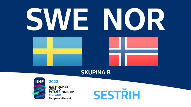 Sestřih utkání Švédsko - Norsko