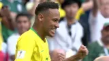 Gól v utkání Brazílie - Mexiko: Neymar - 1:0 (54. min.)