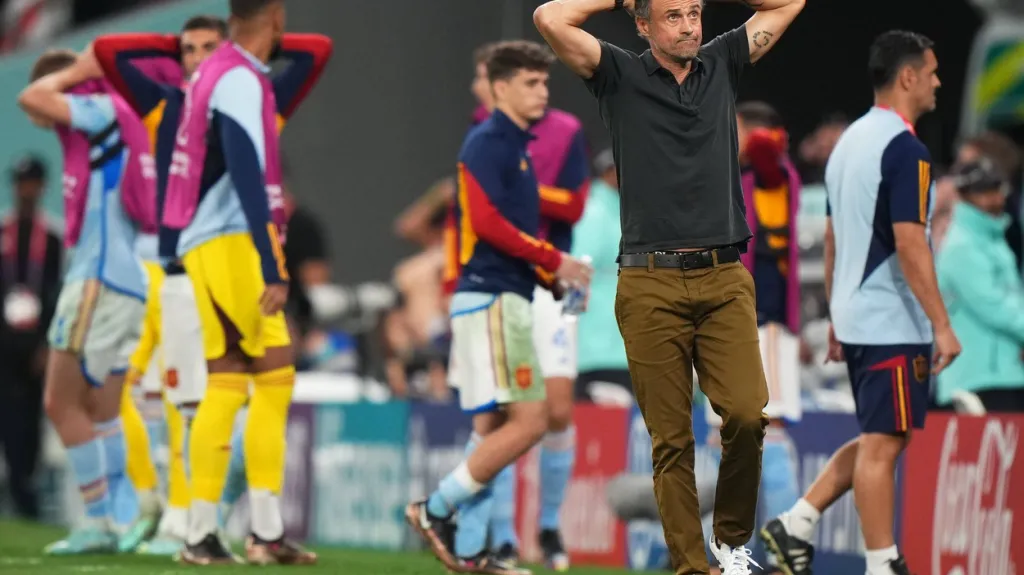 Trenér Španělska Luis Enrique