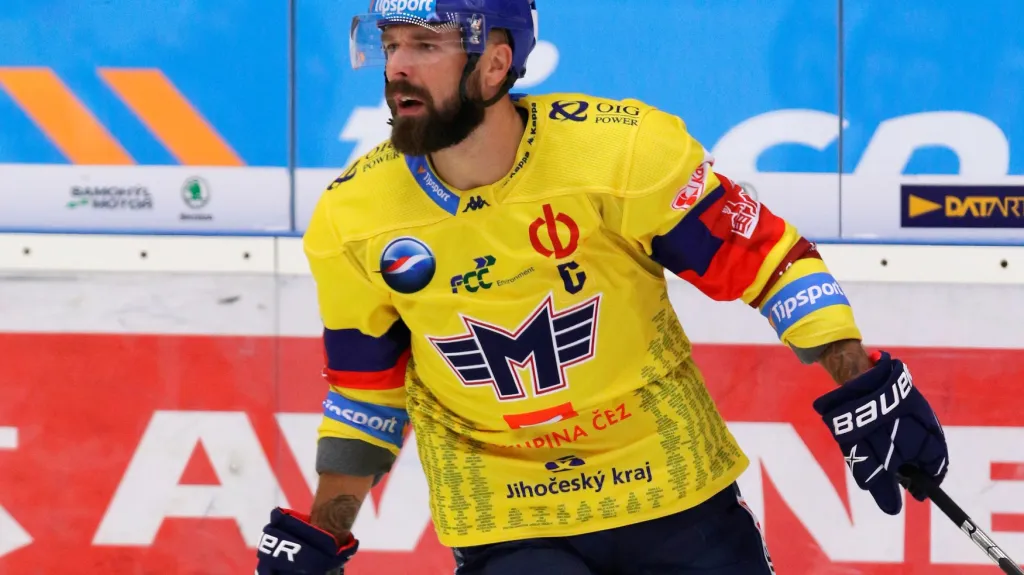 Milan Gulaš v dresu Motoru České Bduějovice