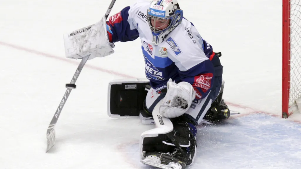 Brankář Komety Marek Čiliak