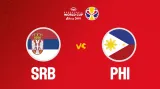 Sestřih utkání Srbsko - Filipíny