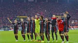 Slavící hráči Bayernu Mnichov