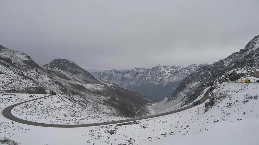 Pohled do údolí v Söldenu