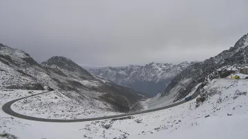 Pohled do údolí v Söldenu
