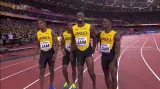 Bolt poslední závod kariéry nedoběhl, štafetu vyhráli Britové