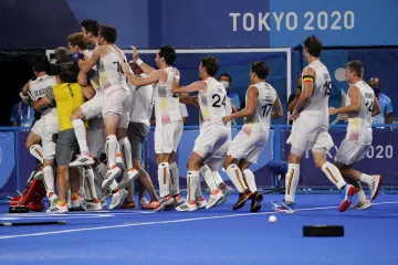 Pozemkáři Belgie slaví zlato na olympijských hrách v Tokiu