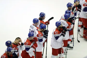 Zklamaní čeští hokejisté