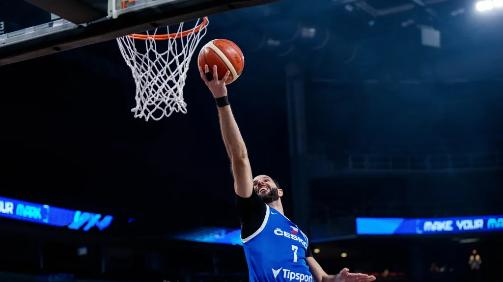 Vojtěch Hruban v utkání s Tureckem