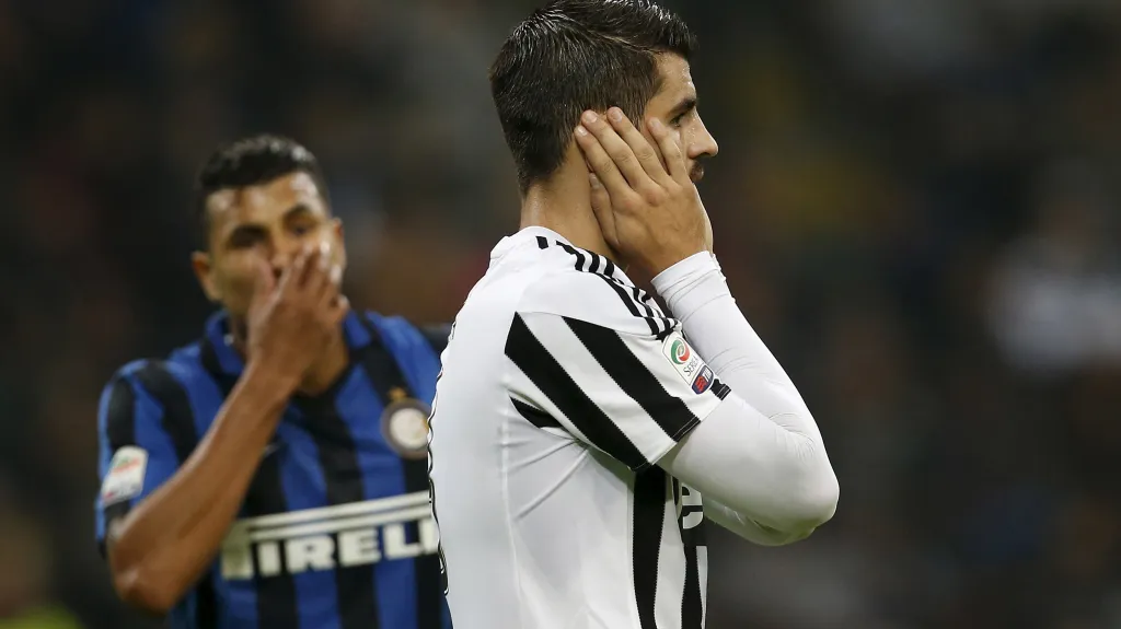 Utkání Inter Milán - Juventus