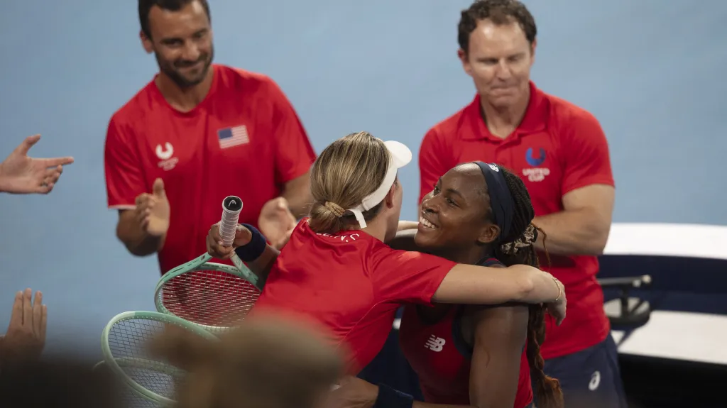 Radost amerických tenistů