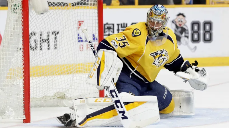 Pekka Rinne z Nashvillu Predators