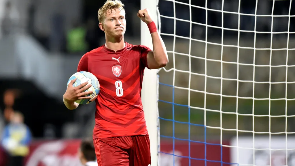 Antonín Barák v dresu české reprezentace