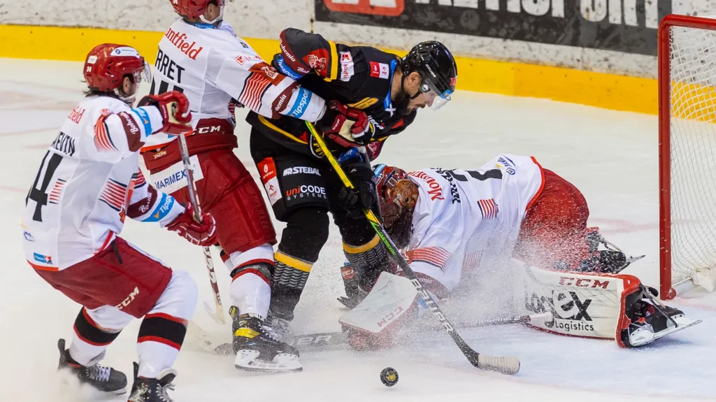 Utkání Litvínov - Hradec Králové