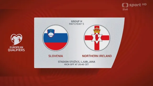 Sestřih utkání Slovinsko – Severní Irsko