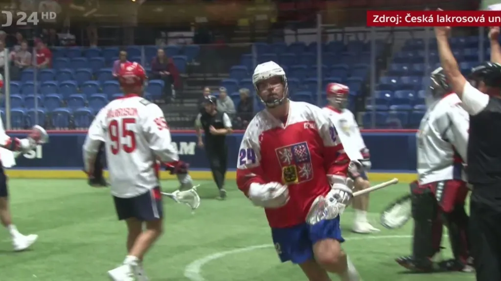 Boxlakrosisté ve čtvrtfinále MS nestačili na Anglii