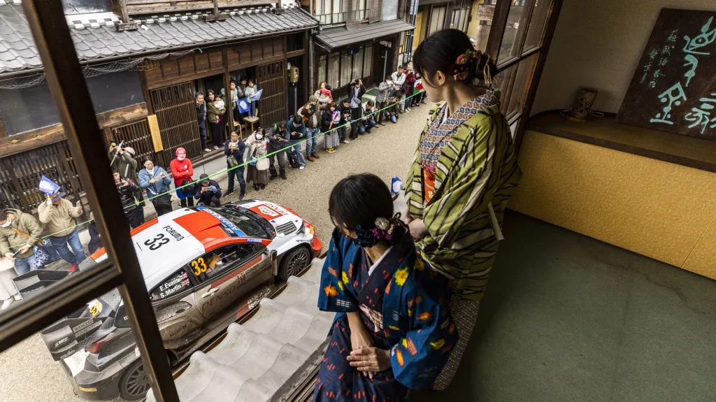 Elfyn Evans v Japonsku