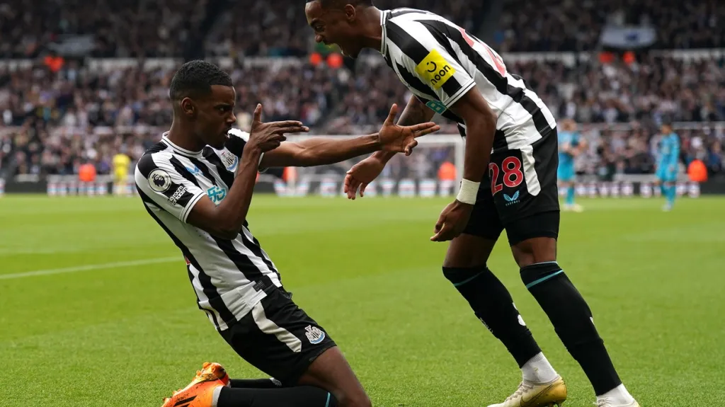 Radost fotbalistů Newcastlu