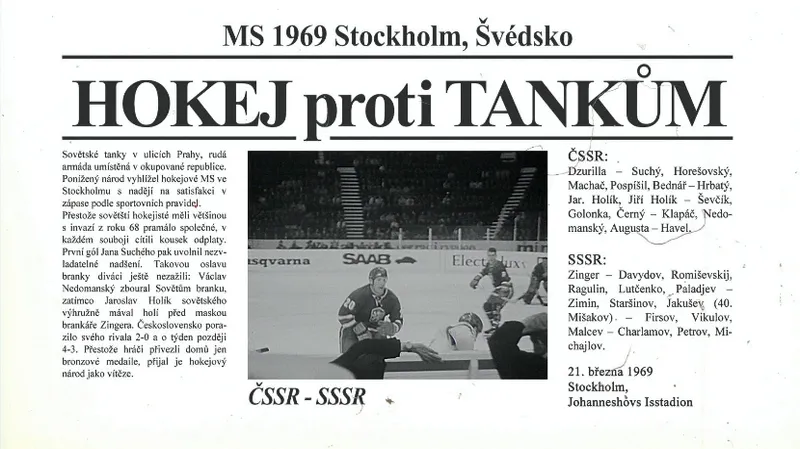 Největší bitva: Hokej proti tankům