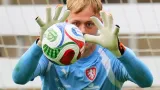 Lukáš Horníček na otevřeném tréninku v Mansfieldu