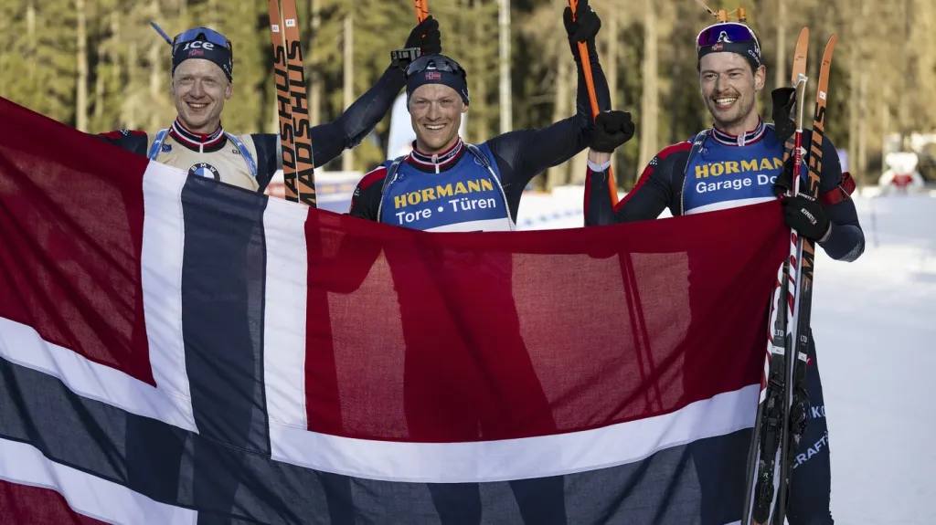 Johannes Bö, Endre Strömsheim a Sturla Laegreid