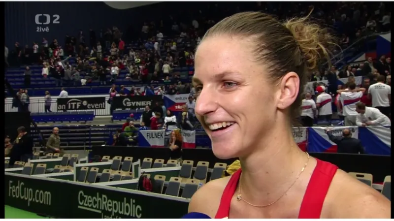 Plíšková: Moje rychlá hra dnes fungovala, od začátku jsem diktovala tempo