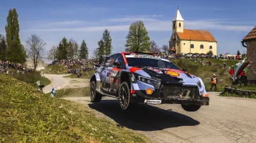 Neuville vede před posledním dnem Chorvatskou rallye