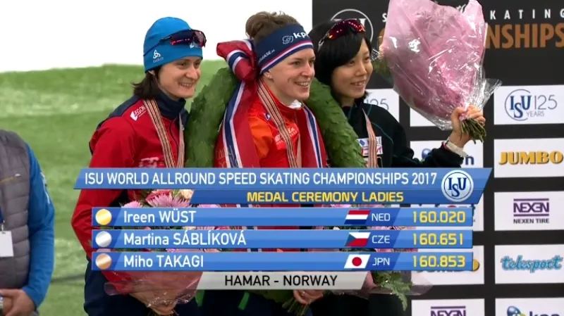 Sáblíková vydřela místo bronzu stříbro