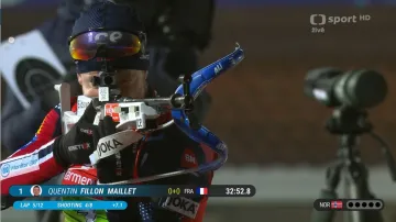 Sestřih štafety mužů na SP v biatlonu Kontiolahti