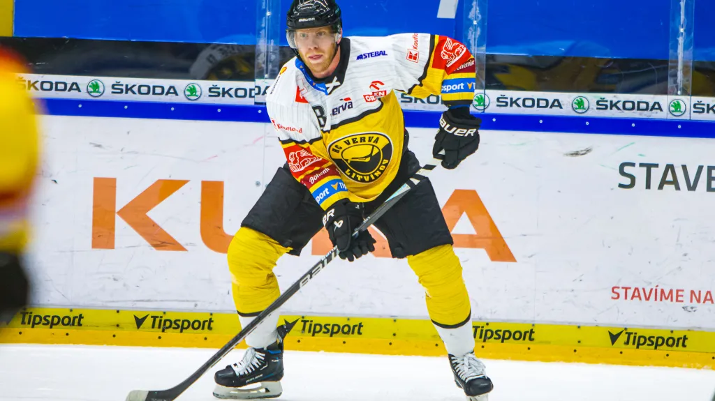 Ondřej Kaše v litvínovském dresu