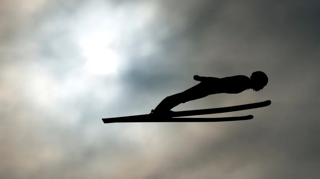 Rjoju Kobajaši z Japonska v Oberstdorfu