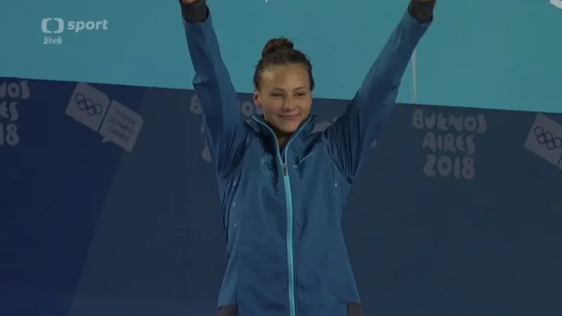 Seemanová má z OH mládeže zlato a zpět svůj rekord