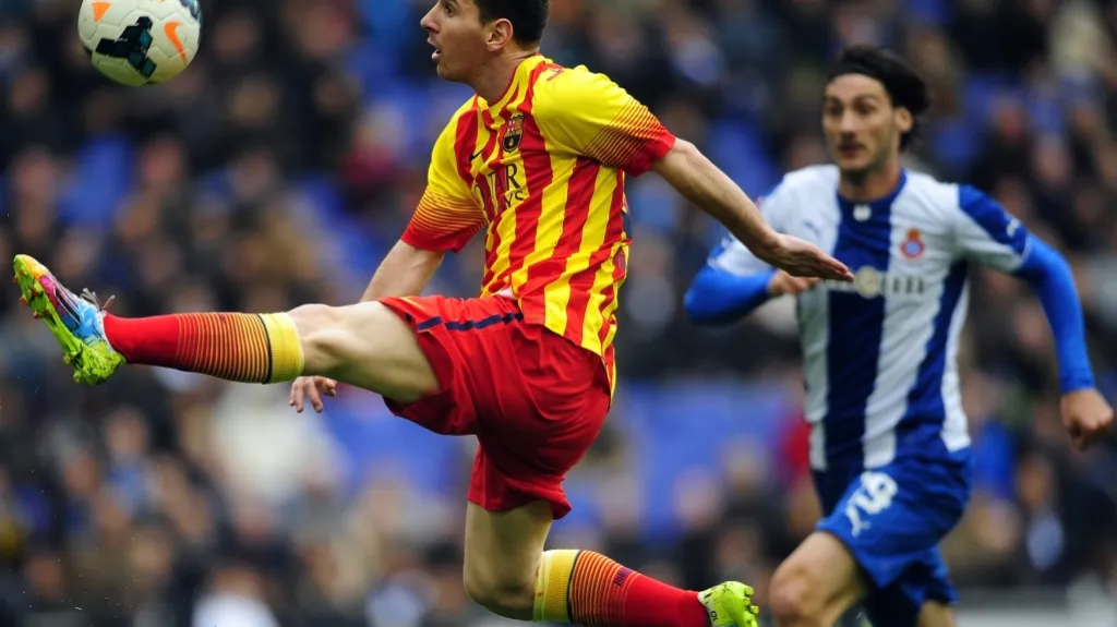 Lionel Messi proti Espaňolu