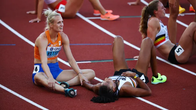 Osmistovku ve víceboji vyhrála Hallová, zlato ale slaví Thiamová