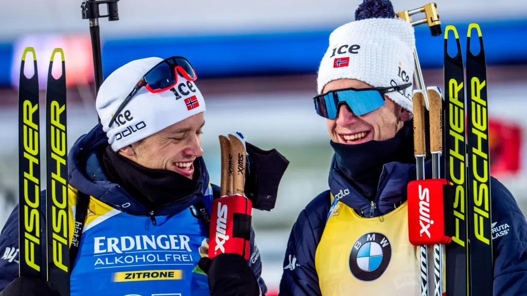 Bratři Johannes a Tarjei Böovi ovládli sprint v Östersundu