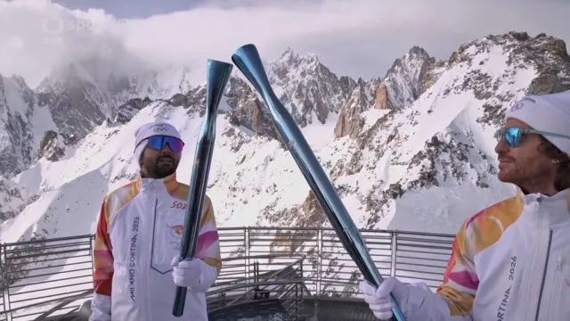 Olympijská pochodeň byla na Mont Blancu