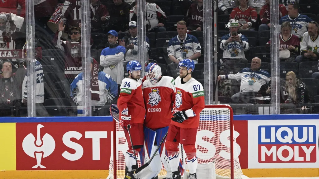 Karel Vejmelka s Janem Ščotkou a Jiřím Smejkalem