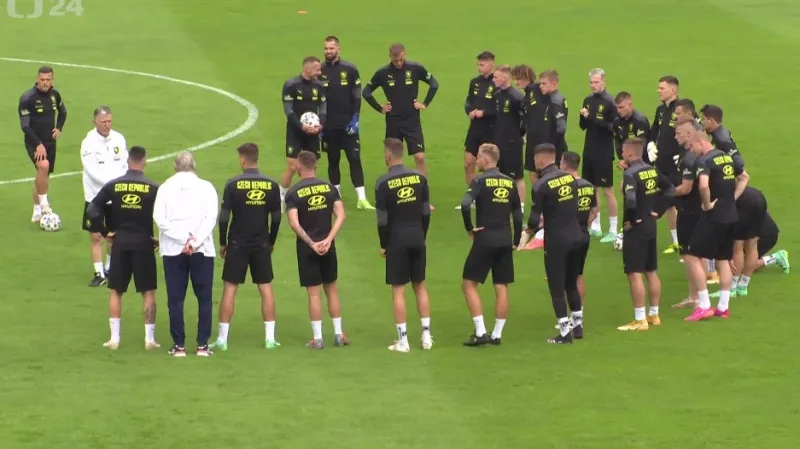 Fotbalová reprezentace se chystá na Nizozemce