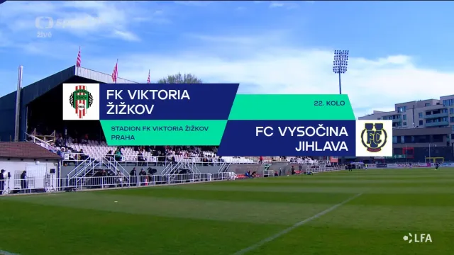 Sestřih utkání Žižkov – Jihlava
