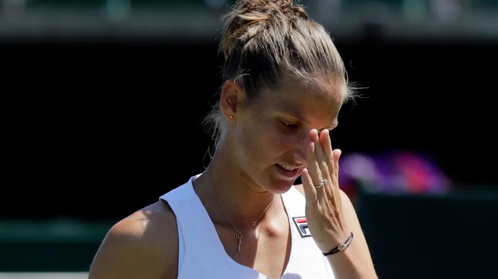 Karolína Plíšková ve Wimbledonu
