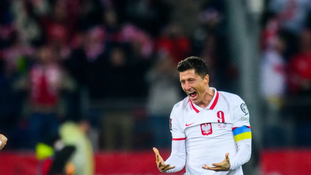 Emoce Roberta Lewandovského